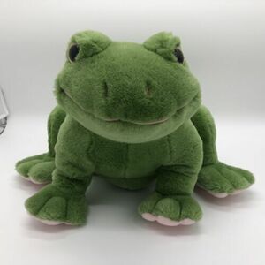 24K Polar Puff Frog Plush Special Effects 1996 Sitting Toad Rinaldo 4421 14”x10” 海外 即決