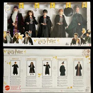 Harry Potter Mattel Dolls Complete Set of 5 Wizarding World - NEW Never Opened 海外 即決