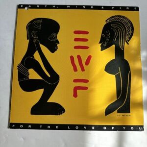 EARTH, WIND AND FIRE "FOR THE Love / OF YOU 12" 1990 COLUMBIA 44 73193 プロモ NM/NM 海外 即決
