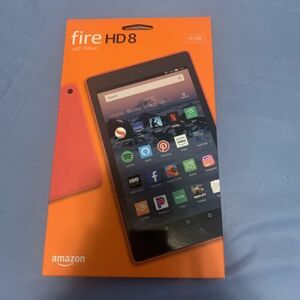 Amazon Fire HD 8" Tablet - 16GB - Punch Red 海外 即決