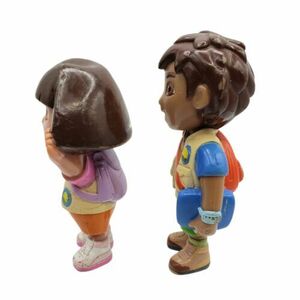 Set of 3 Fisher Price DORA THE EXPLORER Animal Rescue Adventure Set PVC Figurine 海外 即決