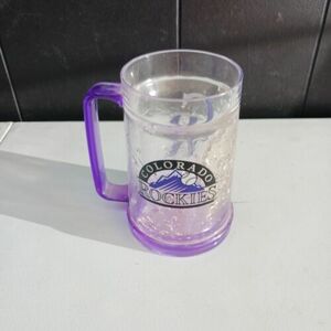 Duck House Colorado Rockies Baseball Jelled Freezer Mug 海外 即決