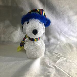 Peanuts Light Up Snoopy - Christmas Hat with Scarf Snoopy Decoration New w Tags 海外 即決