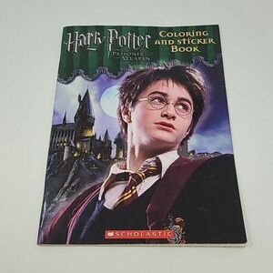 Harry Potter Vintage 2004 Coloring And Sticker Book Prisoner Of Azkaban 海外 即決