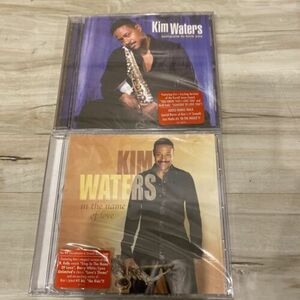 Kim Waters 2 BRAND NEW CD LOT - Someone to Love You & In The Name Of Love 海外 即決