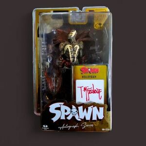 30th Anniversary Spawn Todd McFarlane Gold Label Autograph Series HellSpawn 海外 即決