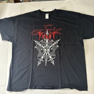 NYHC Hardcore Celtic Frost Vintage Band Shirt Men’s 2XL Black Slayer 海外 即決