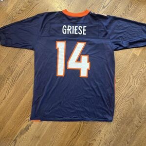 Denver Broncos Brian Griese jersey mens size XL blue Reebok 海外 即決