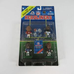 1996 Top NFL Running Backs Headliners Figure 4 Pack Emmitt Smith Marcus Allen 海外 即決