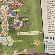 Epcot map set all 5