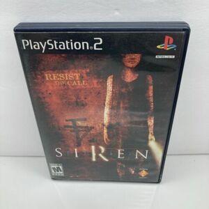 Siren (Sony PlayStation 2 PS2) Black Label CIB Complete w/ Manual 海外 即決