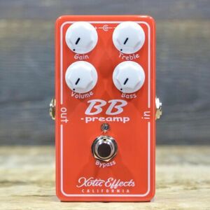 Xotic Effects BB Preamp V1.5 Rich Clean Boost & Overdrive / Preamp Effect Pedal 海外 即決