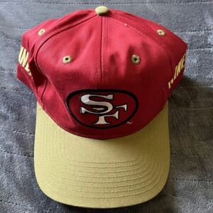 Vtg San Francisco 49ers NFL Snapback Hat OSFA All Around Logos 海外 即決