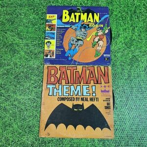 BATMAN AND ROBIN 1966 RECORD, DAN & DALE SENSATIONAL And Batman theme Neal Hefti 海外 即決