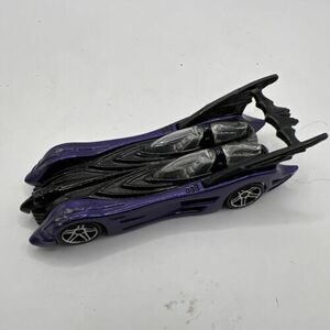 2004 Hot Wheels #1 First Editions 1/100 BATMOBILE Purple w/Black Base Variation 海外 即決