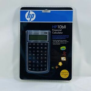 HP 10bII Financial Calculator (F1902A#ABA) - SEALED 海外 即決