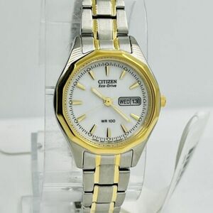 Citizen Women's Eco-Drive Corso Two Tone Stainless Steel 26mm Watch EW3144-51A 海外 即決