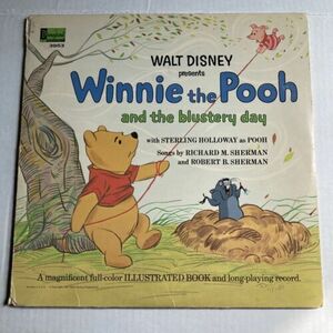 Walt Disney Presents Winnie The Pooh & Blustery Day LP Record Disneyland 3953 海外 即決