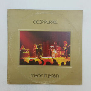 DEEP PURPLE Made In Japan 2WS2701 Dbl LP バイナル キズあり・ノイズあり Cover VG GF 海外 即決