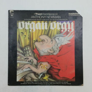 ANTHONY NEWMAN Organ Orgy MQ33268 Quadraphonic Promo LP バイナル VG++ Cvr VG+ 1975 海外 即決