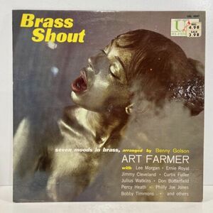 Art Farmer Brass Shout United Artists DG Orig ジャズ バイナル LP リー・モーガン UAL 4047 海外 即決