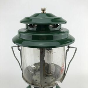 Vintage Coleman Dual Mantle Lantern Model 220J Bundle Dated November 1977 CLEAN 海外 即決