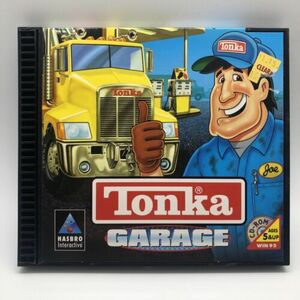 Vintage Tonka Garage CD-ROM Video Game for PC by Hasbro (1998) W/ MANUAL 海外 即決