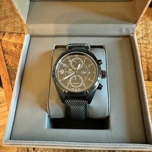 Hamilton Men's Swiss Automatic Khaki Field Black Watch 42mm H71626735 EUC! 海外 即決