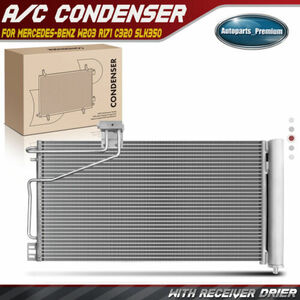 AC Condenser with Receiver Drier for Mercedes-Benz C230 C240 C320 C32 AMG CLK320 海外 即決