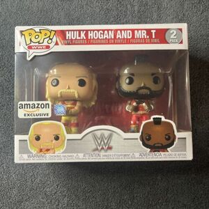 Funko Pop WWE Hulk Hogan And Mr. T Amazon 2-Pack Amazon Exclusive 海外 即決