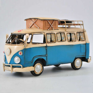 Collector Edition Detailed Quality Artwork Mini Bus Decorative Free Shipping 海外 即決