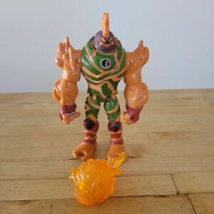 Playmates Ben 10 Hot Shot Action Figure Orange Green W/ One Flame 2018 海外 即決