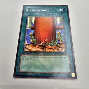 Hammer Shot - SOD-EN038 - 1st Edition - Yu-Gi-Oh! Rare Card In Excellent Shape!! 海外 即決