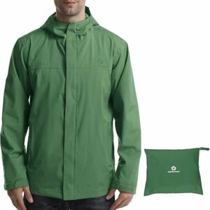 G&Monday Men's Rain Jacket Waterproof Raincoat Lightweight Breathable Rainwear 海外 即決