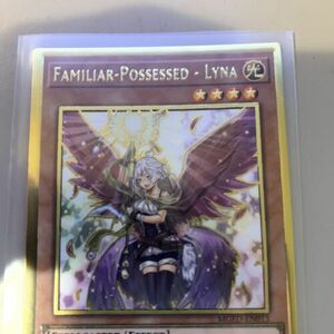 Yugioh MISPRINT DOUBLE STAMPED Familiar Possessed Lyna MGED-EN013 1st Ed NM 海外 即決
