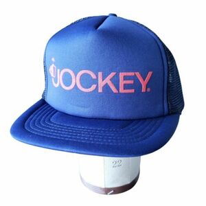 80s Vintage Jockey Brand Trucker Hat Ball Cap Snapback NOS 海外 即決