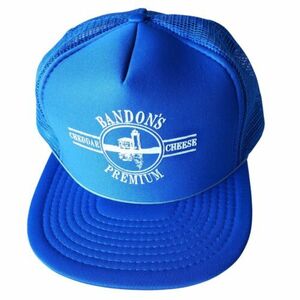 80s Vintage Bandon's Premium Cheddar Cheese Trucker Hat Snapback Cap NOS 海外 即決