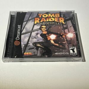 Tomb Raider: Chronicles (Sega Dreamcast, 2000) Tested and Working 海外 即決
