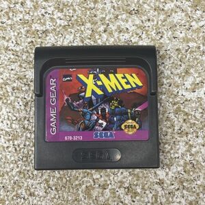 X-Men Xmen - Sega Game Gear - AUTHENTIC - Tested 海外 即決