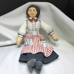 Vintage 1979 Hallmark Clara Barton Red Cross Founder 7” Doll Famous American 海外 即決