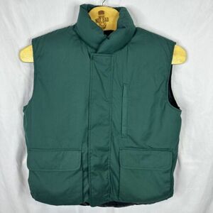 Cabelas Premier Northern Goose Down Puffer Vest Large Tall Green 海外 即決