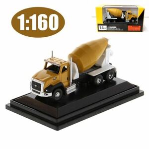 Diecast Alloy 1/160 CAT CT660 Cement Mixer Truck Model N Scale Scene Ornament 海外 即決