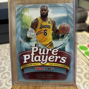 2022-23 Panini NBA Hoops LeBron James Pure Players #8 Los Angeles Lakers MVP 海外 即決