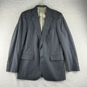 Paul Stuart Men’s 38 Semi-Long Jacket Pant 31x33 Gray 2 Piece Wool Suit Canada 海外 即決