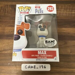 Funko Pop! Movies Secret Life of Pets - Max (Flocked) #293 BAM Exclusive 海外 即決