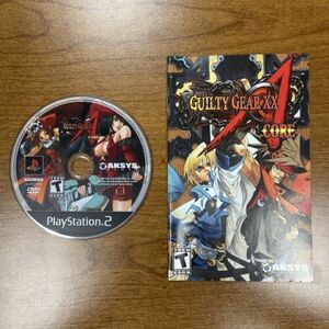 Guilty Gear XX: Accent Core Sony PlayStation 2 2007 PS2 Game Disc Manual Tested 海外 即決