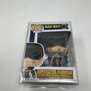 Funko Pop Movies Mad Max Imperator Furiosa #507 New In Box With Protective Case 海外 即決