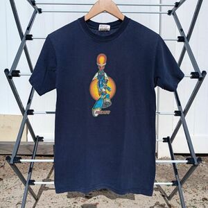 Rare Vintage Hook-Ups Skateboards Megaman T Shirt Size Small 17 X 26 海外 即決