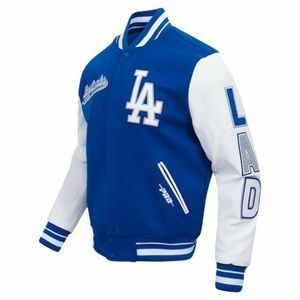 Los Angeles Dodgers Pro Standard Script Tail Wool Full-Zip Varity Jacket - Royal 海外 即決