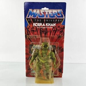 KOBRA KHAN 1983 Masters of the Universe He-man MOTU Vintage Figure COMPLETE 海外 即決